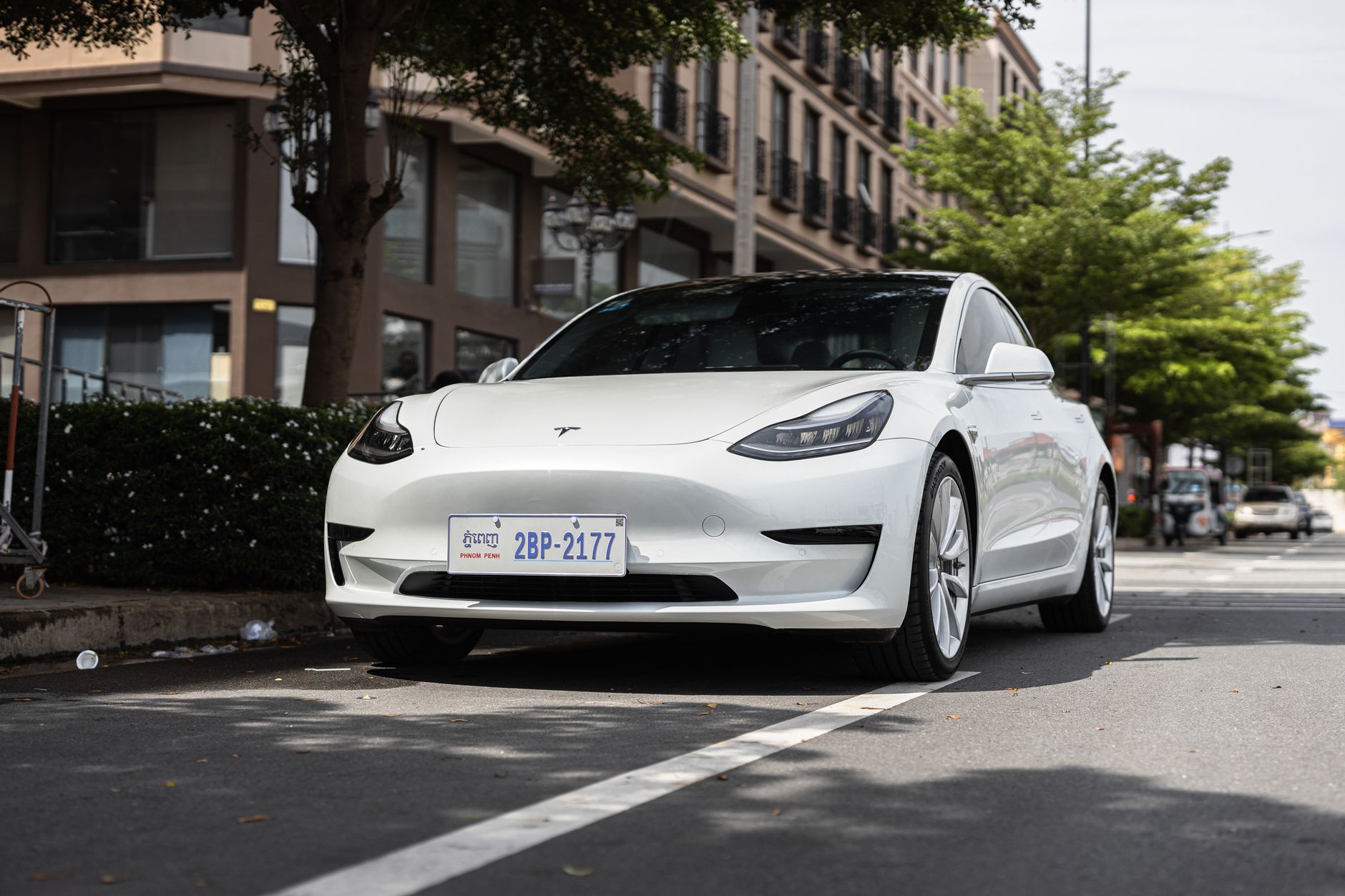 Tesla Model 3 — ochrana měkkého laku PPF